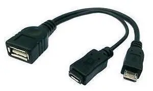 NGFF Micro USB Host OTG Cable w USB Power for i9100 i9300 i9220 i9250 N7100 Xoom NGFF Micro USB Host OTG Cable w USB Power for i9100 i9300 i9220 i9250 N7100 Xoom