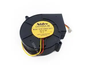 Ventilador de proyector CC, 24V, 0,75 a, 97x97x33mm, 3 cables, genuino, nuevo para servidor D10F-24B6G 02H1 Ventilador de proyector CC, 24V, 0,75 a, 97x97x33mm, 3 cables, genuino, nuevo para servidor D10F-24B6G 02H1