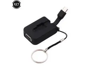 1080P USB 3.1 Type C to VGA Converter Male to Female USB-C to VGA Adapter Cable for Apple Macbook Chromebook Pixel Laptop 1080P USB 3.1 Type C to VGA Converter Male to Female USB-C to VGA Adapter Cable for Apple Macbook Chromebook Pixel Laptop