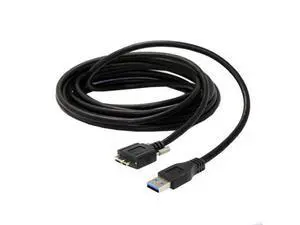 5m USB 3.0 Type A Cable Male to Micro USB 3.0 B Male with Mount Panel Screws for Hard Disk Mobile Phone 5m USB 3.0 Type A Cable Male to Micro USB 3.0 B Male with Mount Panel Screws for Hard Disk Mobile Phone