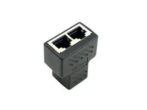 Chenyang-Cable Cat6 RJ45 8P8C Plug To Dual RJ45 Splitter Network Ethernet Patch Cord Adapter With Shield Chenyang-Cable Cat6 RJ45 8P8C Plug To Dual RJ45 Splitter Network Ethernet Patch Cord Adapter With Shield