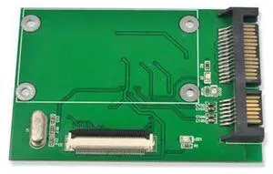 Adaptateur Portable 40 broches ZIF/ CE 1.8 pouces SSD/HDD vers SATA mâle, carte de conversion, grande promotion Adaptateur Portable 40 broches ZIF/ CE 1.8 pouces SSD/HDD vers SATA mâle, carte de conversion, grande promotion