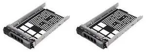 (2Pcs) 3.5Inch Hard Drive Caddy Tray for DELL PowerEdge R310 R320 R410 R415 R510 R515 R610 R710 T610 T710 F238F (2Pcs) 3.5Inch Hard Drive Caddy Tray for DELL PowerEdge R310 R320 R410 R415 R510 R515 R610 R710 T610 T710 F238F