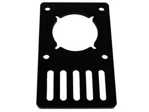 funssor 1pcs Black Anodized Aluminum Motor Mount Plate NEMA 23 Stepper Motor for openbuilds builds parts funssor 1pcs Black Anodized Aluminum Motor Mount Plate NEMA 23 Stepper Motor for openbuilds builds parts