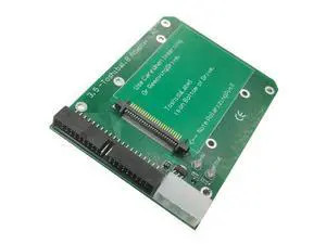 Micro disque dur de Toshiba, adaptateur IDE 1.8, 50 broches, 3.5 "à 1.8", 40 broches Micro disque dur de Toshiba, adaptateur IDE 1.8, 50 broches, 3.5 "à 1.8", 40 broches