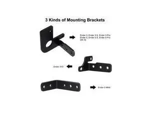 CREALITY 3D Printer Accessories For Ender-3/CR-10/ Ender-5 Auto-leveling CR BL Touch Sensor Bracket Plate Automatic Leveling Sen CREALITY 3D Printer Accessories For Ender-3/CR-10/ Ender-5 Auto-leveling CR BL Touch Sensor Bracket Plate Automatic Leveling Sen