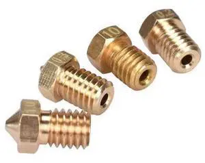 BIQU 10Pcs 3D printer 3D V6&V5 J-Head brass nozzle extruder nozzles 0.2/0.25/0.3/0.4/0.5/0.6/0.8/1.0 mm For 1.75/3.0mm BIQU 10Pcs 3D printer 3D V6&V5 J-Head brass nozzle extruder nozzles 0.2/0.25/0.3/0.4/0.5/0.6/0.8/1.0 mm For 1.75/3.0mm