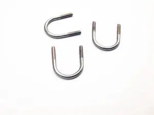 3pcs* U-bolts for holding LM8UU MK2S Y-carriage for Reprap Prusa i3 3D Printer spare parts 3pcs* U-bolts for holding LM8UU MK2S Y-carriage for Reprap Prusa i3 3D Printer spare parts