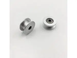 1pcs aluminum anodized flat idler roller 3mm bore timing belt for Prusa i3 MK3/MK2 X/Y axis 623h bearing housing DIY parts 1pcs aluminum anodized flat idler roller 3mm bore timing belt for Prusa i3 MK3/MK2 X/Y axis 623h bearing housing DIY parts