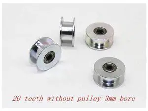 20 teeth pulley wheel driven wheel Perlin 20 2GT toothed gear bore 3mm for 3D printer accessories 20 teeth pulley wheel driven wheel Perlin 20 2GT toothed gear bore 3mm for 3D printer accessories