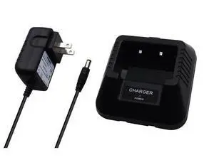 Baofeng-walkie-talkie , cargador de escritorio para UV-5R A/E/Plus TP bidireccional Baofeng-walkie-talkie , cargador de escritorio para UV-5R A/E/Plus TP bidireccional