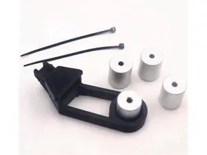 Funssor CR-10/ cr10S 3d printer solid spacer/ with y axis wire retrain CR-10 aluminum Solid Bed Mount Strain relief bracket Funssor CR-10/ cr10S 3d printer solid spacer/ with y axis wire retrain CR-10 aluminum Solid Bed Mount Strain relief bracket