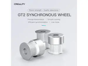 CREALITY 3D Printer Parts 3Pcs/Lot 2GT-D5-20 Gear Teeth-6mm Width Synchronous Wheel White For Sermoon D1 CREALITY 3D Printer Parts 3Pcs/Lot 2GT-D5-20 Gear Teeth-6mm Width Synchronous Wheel White For Sermoon D1