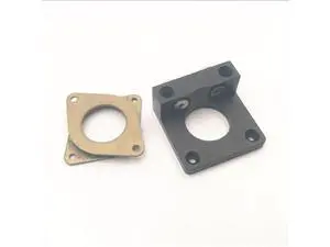 Funssor aluminum Creality CR-10 Z Motor Bracket CR-10/Tornado adjustable Z axis stepper motor mount damper Funssor aluminum Creality CR-10 Z Motor Bracket CR-10/Tornado adjustable Z axis stepper motor mount damper