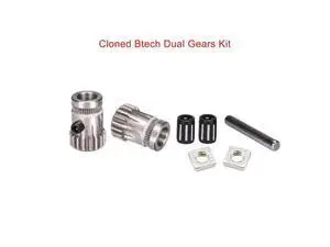 1Set 3D Printer Accessories MK2/MK3 Cloned Btech Dual Gears DIY Kit Steel Pulleys Kit 3D Printer Gears Extrusion Wheel 1Set 3D Printer Accessories MK2/MK3 Cloned Btech Dual Gears DIY Kit Steel Pulleys Kit 3D Printer Gears Extrusion Wheel