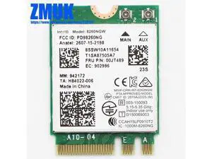 Int Dual Band Wireless-AC 8260NGW WiFi Card For Thinkpad M900 M900x T470 L470 L570 T470s T570 P51s P310 P310 Series,FRU 00jt489 Int Dual Band Wireless-AC 8260NGW WiFi Card For Thinkpad M900 M900x T470 L470 L570 T470s T570 P51s P310 P310 Series,FRU 00jt489