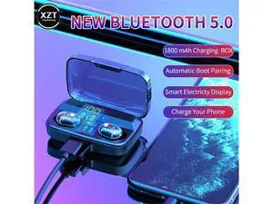 Bluetooth 5.0 Wireless Headphones with Microphone Sports Waterproof TWS Earphones HIFI Stereo Noise Cancelling Headset Earbuds Bluetooth 5.0 Wireless Headphones with Microphone Sports Waterproof TWS Earphones HIFI Stereo Noise Cancelling Headset Earbuds