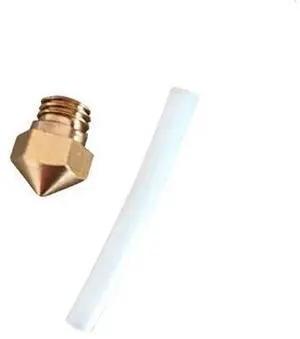 Funssor replacement MK10 Nozzle size 0.4mm 1.75mm with PTFE tube for Wanhao/Flashforge/QIDI TECHNOLOGY 3d printerspare parts Funssor replacement MK10 Nozzle size 0.4mm 1.75mm with PTFE tube for Wanhao/Flashforge/QIDI TECHNOLOGY 3d printerspare parts