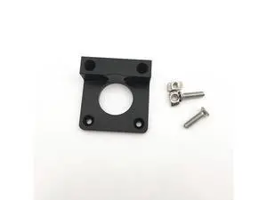 Funssor 1pcs black color aluminum Creality CR-10 Z Motor Bracket with screw nuts Funssor 1pcs black color aluminum Creality CR-10 Z Motor Bracket with screw nuts