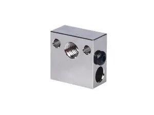 CR10 Heater Block Plated Copper Swiss CR 10 Hotend Heat Block For MK8 Silicone Socks Nozzle DDB Extruder Cr10s Ender3 Upgrade CR10 Heater Block Plated Copper Swiss CR 10 Hotend Heat Block For MK8 Silicone Socks Nozzle DDB Extruder Cr10s Ender3 Upgrade