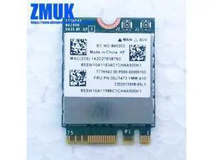 BCM43162 1x1ac+BT4.0 V2 M.2 Combo Card For Lenovo Flex 3-1480 3-1580 Series,P/N SW10A11586 BCM43162 1x1ac+BT4.0 V2 M.2 Combo Card For Lenovo Flex 3-1480 3-1580 Series,P/N SW10A11586