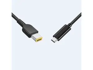 Câble USB type-c PD 65W 20V pour chargeur d'ordinateur portable Lenovo ThinkPad, adaptateur de prise d'alimentation cc, 1.5m Câble USB type-c PD 65W 20V pour chargeur d'ordinateur portable Lenovo ThinkPad, adaptateur de prise d'alimentation cc, 1.5m