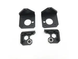 Prusa i3 MK3 3D printer upgrade aluminum Z mount kit metal Z axis bottom motor mount Z axis top kit Prusa i3 MK3 3D printer upgrade aluminum Z mount kit metal Z axis bottom motor mount Z axis top kit
