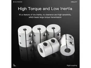 CREALITY 3D Printer Parts 5*8mm Rigid Coupling Kit 2PCS/Lot With Screw For Stepper Motor Ender-3 CR-10 Series FDM Printer CREALITY 3D Printer Parts 5*8mm Rigid Coupling Kit 2PCS/Lot With Screw For Stepper Motor Ender-3 CR-10 Series FDM Printer