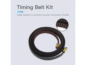 CREALITY 3D Printer Parts Black X Axis Synchronous Belt Kit 2GT W6 L1000mm For Sermoon D1/Ender-2 Pro Printer CREALITY 3D Printer Parts Black X Axis Synchronous Belt Kit 2GT W6 L1000mm For Sermoon D1/Ender-2 Pro Printer