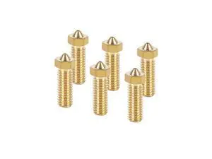CREALITY 3D Printer Parts K8 Brass Volcano Extruder Nozzle Mix Size 0.6mm/0.8mm/1.0mm/1.2mmOringinal CREALITY 3D Printer Parts K8 Brass Volcano Extruder Nozzle Mix Size 0.6mm/0.8mm/1.0mm/1.2mmOringinal
