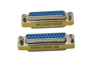 Adaptateur DB25 femelle à femelle pour imprimante parallèle, Port LPT F/F, 2 pièces/lot Adaptateur DB25 femelle à femelle pour imprimante parallèle, Port LPT F/F, 2 pièces/lot