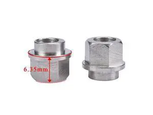 BIQU 10PCS 3D printer parts Openbuilds eccentric column / isolation column hexagonal bore 5MM 6.35MM Stainless steel BIQU 10PCS 3D printer parts Openbuilds eccentric column / isolation column hexagonal bore 5MM 6.35MM Stainless steel
