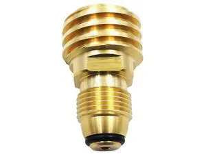 Adaptador de Gas propano que convierte Válvula de servicio de tanque poll LP a QCC1/Type1- Old t C5B7 Adaptador de Gas propano que convierte Válvula de servicio de tanque poll LP a QCC1/Type1- Old t C5B7