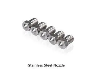 5/10pcs 3D Printer Parts 3D V6 Extra j-head Nozzle Stainless Steel Nozzle 0.25mm/0.4mm/0.8mm for 1.75/3.0 for 3D printer parts 5/10pcs 3D Printer Parts 3D V6 Extra j-head Nozzle Stainless Steel Nozzle 0.25mm/0.4mm/0.8mm for 1.75/3.0 for 3D printer parts