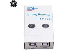 USB2.0 Splitter Auto Sharing Switch PC Computer Peripherals 4 Ports For PC Computer Printer Scanner For Office Home Use Switches USB2.0 Splitter Auto Sharing Switch PC Computer Peripherals 4 Ports For PC Computer Printer Scanner For Office Home Use Switches