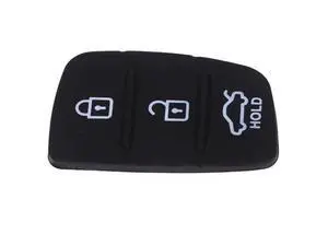 Gran oferta de reemplazo de 3 botones para reparar la piel, funda plegable para llave de coche, almohadilla de goma para coche Gran oferta de reemplazo de 3 botones para reparar la piel, funda plegable para llave de coche, almohadilla de goma para coche