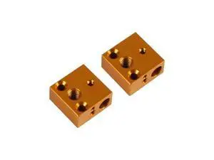 CREALITY 3D Printer Parts 2Pcs/Lot Heated Heating Block For Ender-3/Ender-3 Pro/Ender-3 V2/Ender-5/CR-10 Series Printer CREALITY 3D Printer Parts 2Pcs/Lot Heated Heating Block For Ender-3/Ender-3 Pro/Ender-3 V2/Ender-5/CR-10 Series Printer