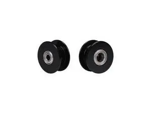 BIQU Latest GT2 Black Color Aluminum Toothless Timing Belt Idler Pulley 20 teeth for 3D printer GT2- 6mm Width Timing Belt BIQU Latest GT2 Black Color Aluminum Toothless Timing Belt Idler Pulley 20 teeth for 3D printer GT2- 6mm Width Timing Belt