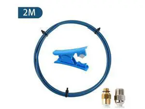 Capricorn Bowden PTFE Tubing Tube Fitting Push to Connect Pneumatic Fitting PTFE Tube Cutter For CREALITY Ender Printer Capricorn Bowden PTFE Tubing Tube Fitting Push to Connect Pneumatic Fitting PTFE Tube Cutter For CREALITY Ender Printer