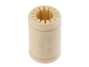 1pcs Solid Polymer LM10UU Bearing 10mm Plastic Shaft RJ4JP-01-10 for DIY RepRap Prusa Mendel 3D Printer 1pcs Solid Polymer LM10UU Bearing 10mm Plastic Shaft RJ4JP-01-10 for DIY RepRap Prusa Mendel 3D Printer