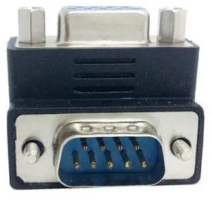 Chenyang DSUB D-SUB RS232 9Pin Male to Female Down Right Angled 90 Degree Extension Adapter For Display Projector Computer Chenyang DSUB D-SUB RS232 9Pin Male to Female Down Right Angled 90 Degree Extension Adapter For Display Projector Computer