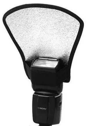 2 IN 1 Camera Flash Diffuser Flash Light Reflector for Nikon/Canon/Sony Cameras Softbox 11*18*20cm 2 IN 1 Camera Flash Diffuser Flash Light Reflector for Nikon/Canon/Sony Cameras Softbox 11*18*20cm