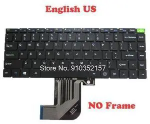 Laptop Replacement Keyboard For JOOYON J3GP / J3GP Pro 13.3' English US NO Frame Laptop Replacement Keyboard For JOOYON J3GP / J3GP Pro 13.3' English US NO Frame