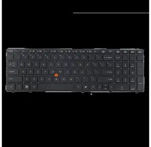 US Positivo Notebook Keyboard for Laptop Dns Clevo for HP Probook 8560W 8570W US Positivo Notebook Keyboard for Laptop Dns Clevo for HP Probook 8560W 8570W