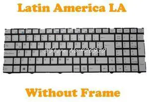 LA Keyboard For CLEVO N250 N350DW CVM15F36LA-43012 6-80-N25L0-480-1P VM15F36LA-43002 6-80-N25J0-480-1P Latin America NO Frame LA Keyboard For CLEVO N250 N350DW CVM15F36LA-43012 6-80-N25L0-480-1P VM15F36LA-43002 6-80-N25J0-480-1P Latin America NO Frame
