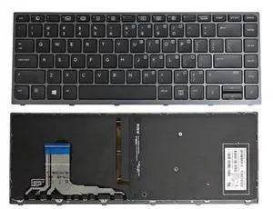 PANSI Replacement US Keyboard for HP Compatible FOR HP ZBook Studio G3 Mobile 841681-001 with Backlit Pointer PANSI Replacement US Keyboard for HP Compatible FOR HP ZBook Studio G3 Mobile 841681-001 with Backlit Pointer