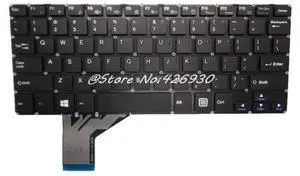 Laptop Keyboard For Ematic EWT117 EWT117BL English US Black Without Frame Laptop Keyboard For Ematic EWT117 EWT117BL English US Black Without Frame
