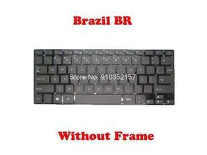 Laptop Replacement Keyboard For Login A143 JM277-8 K764 YJ-721 Brazil BR NO Frame Laptop Replacement Keyboard For Login A143 JM277-8 K764 YJ-721 Brazil BR NO Frame