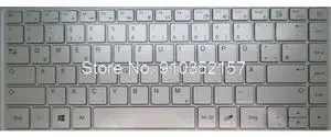 Laptop Replacement Keyboard For Teclast F6S German GR Silver Laptop Replacement Keyboard For Teclast F6S German GR Silver