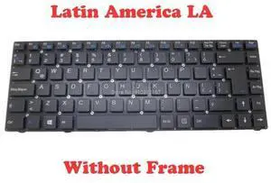 Laptop Keyboard For CLEVO W130EV W130EW W130HU W130HV W130SV MP-10F86LA-4303W X6-80-W13S0-480-1 Latin America LA NO Frame Laptop Keyboard For CLEVO W130EV W130EW W130HU W130HV W130SV MP-10F86LA-4303W X6-80-W13S0-480-1 Latin America LA NO Frame
